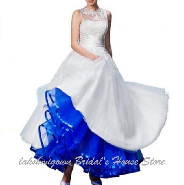 A Line Tulle Underskirt Women Without Hoops 100cm Floor Length - ROYCEBRIDAL OFFICIAL STORE
